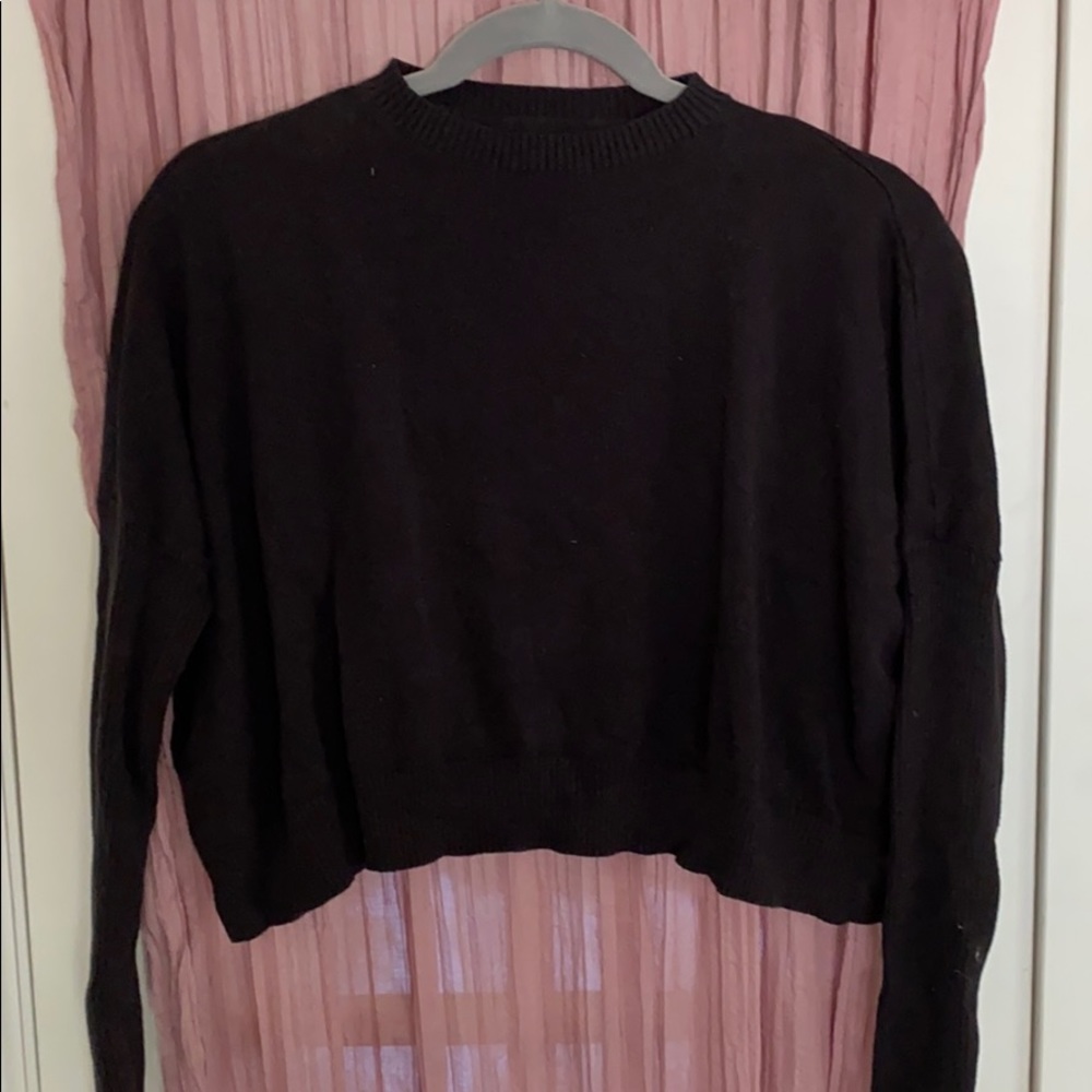 Urban Outfitters Mock Neck Cropped Sweater
